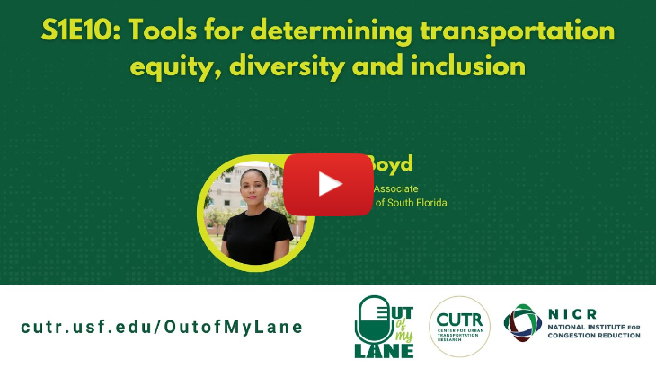 S1E10: Tools for determining transportation equity, diversity and inclusion